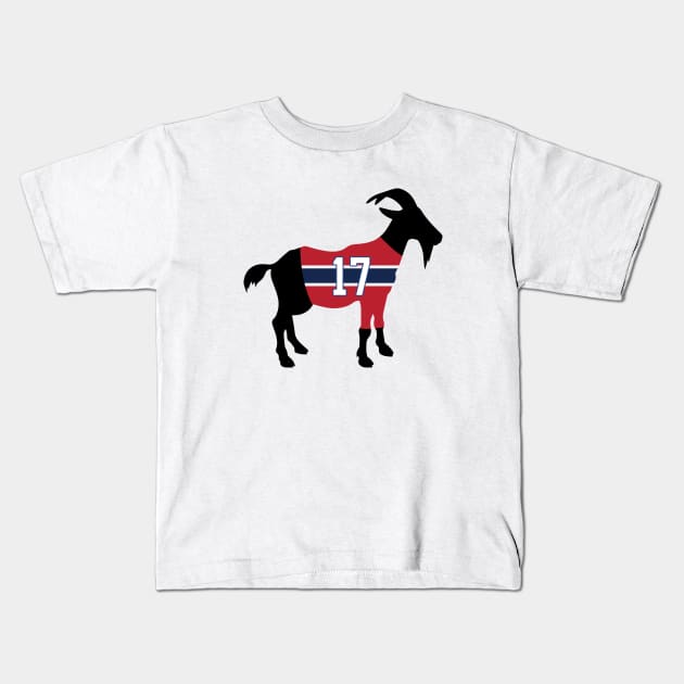 Josh Anderson GOAT Kids T-Shirt by cwijeta